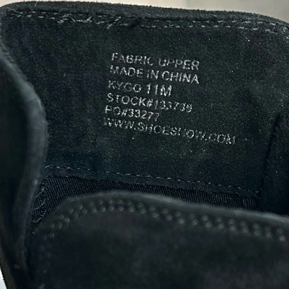 DOLCE by MOJO MOXY‎ Women’s Black Suede Ankle Boots Jeweled Studded Heel Zip 11M